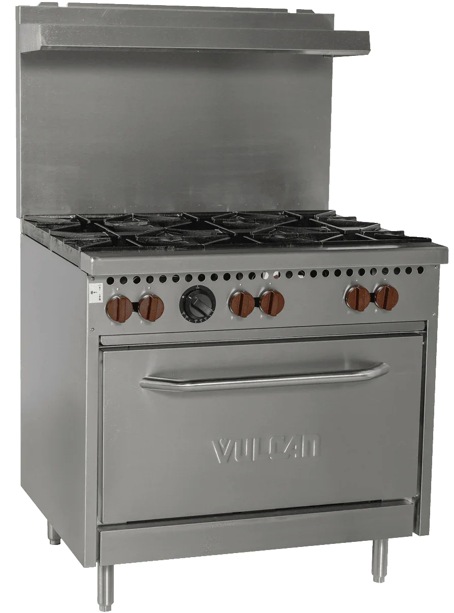 Vulcan SX36-6B 36" Gas Range with 6 Burners