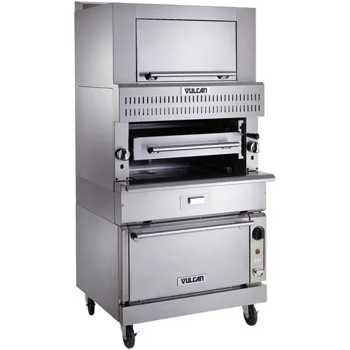 Vulcan VIR1SF Deck Broiler, Heavy Duty 24"