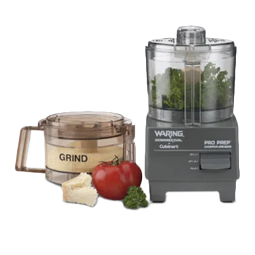 WARING WCG75 Pro Prep Chopper Grinder with Two Bowl and Blade Assemblies