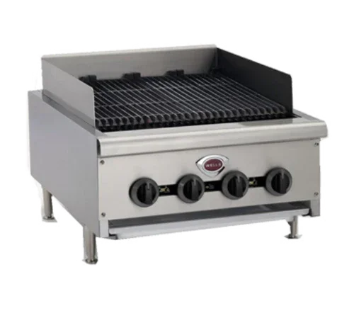 WELLS HDCB-4830G Charbroiler Natural Gas Countertop 48 in Manual Controls