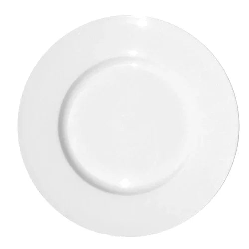 William Fine Bone BCWM.10.27 Round China Plate 10-3/4 in Wide Rim