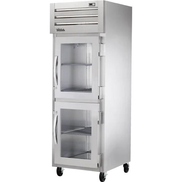 True STR1H-2HG | SPEC SERIES® | 28" 2-Glass Half Door Heated Cabinet