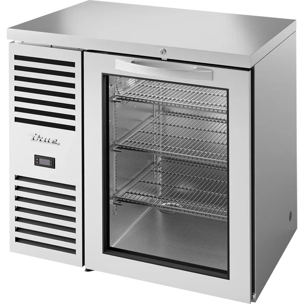 True TBR36-RISZ1-L-S-G-1 | 36" 1-Glass Door Refrigerator | 7.4 cu. ft.