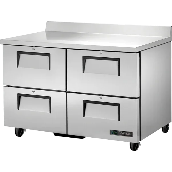 True TWT-48D-4-HC | 48" 4-Drawer Work Top Refrigerator  14 cu. ft.