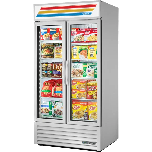True GDM-35F-HC~TSL01 | 40" Merchandising Freezer | Bottom Mounted 31.8 cu. ft.