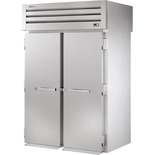 True STR2RRT89-2S-2S | SPEC SERIES® | 68" 2-Solid Door Roll-Thru Refrigerator  Stainless Steel