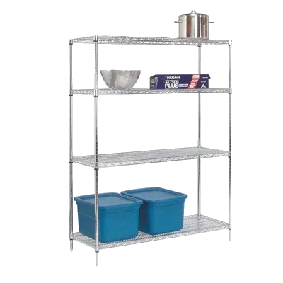 Tarrison TS-18366Z 4-Tier Wire Shelving Unit